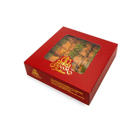 Assortiment de boîtes d'emballage pour cadeaux de pâtisseries baklava turques de luxe personnalisées