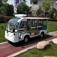 Voiture électrique chinoise de haute qualité en gros 2023, navette touristique, mini-bus scolaire, 4 à 16 passagers, autonomie de 80 à 100 km