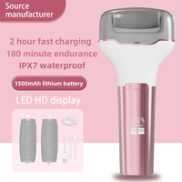 Lime à pied électrique Rechargeable, lime à pied électrique, dissolvant de callosités, pédicure, lime à pied électrique, perceuse