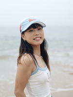 Huiveringwekkende Retro-Stijl Gebogen Rand Zonwering Buitensport Zonwerende Waterafstotende Anti-Drop Baseballpet Surfcap