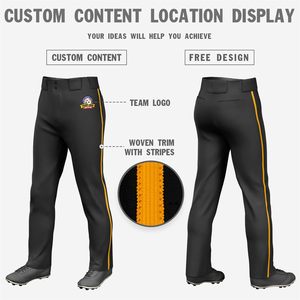 กางเกงเบสบอลผู้ชาย FOXA แบบยืดหยุ่นพร้อมแถบถัก กางเกงฝึกซ้อมแห้งเร็ว - Product Image 3