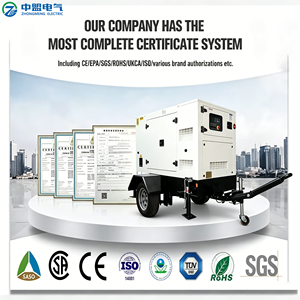 Groupe électrogène diesel silencieux portable 600 kVA à <span class=keywords><strong>livraison</strong></span> rapide pour la construction extérieure et l'alimentation des chantiers isolés - Product Image 2