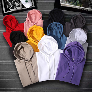 Abiti da lavoro in cotone 100% <span class=keywords><strong>su</strong></span> <span class=keywords><strong>misura</strong></span> cappotto a maniche lunghe e t-shirt in velluto con Logo ricamato Set felpa con cappuccio ampia - Product Image 2