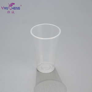 Gobelets en plastique <span class=keywords><strong>PET</strong></span> 100 % recyclables avec couvercles, impression 8 couleurs, logo personnalisé, gobelets jetables pour boissons, desserts, aliments, qualité alimentaire - Product Image 4