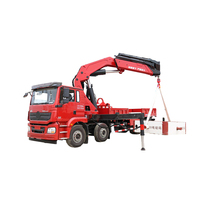 Layanan OEM/ODM Truk Crane Knuckle Boom 24 Ton untuk Pengangkatan Berat, Penanganan Material Konstruksi, dan Logistik