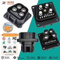 4+10 Stecker/Buchse 80A/160A Elektromotorrad-Steckverbinder Flachkopf Maßgefertigte Kabelkonfektion für Elektro-Dirtbikes