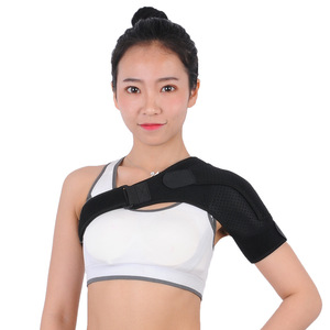 Soporte de Hombro Ajustable KS, Correa Ancha Transpirable para Alivio del Dolor de Espalda, Protección Deportiva Unisex - Product Image 1
