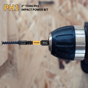 Kezhide Phillips Head <b>Screwdriver</b> <b>Bit</b> <b>Set</b> PH1 S2 Steel High Torque Impact Grade Professional Repair Tool - Product Image 4
