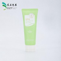 Tube cosmétique vide en PE de 40 mm avec bouchon à vis, impression de logo personnalisée pour lait nettoyant et gel lavant pour le visage, vente en gros