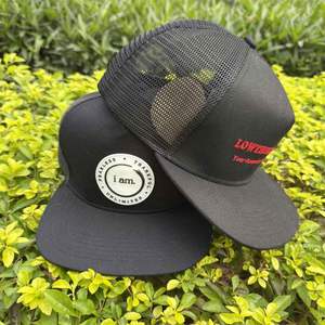 Gorra Trucker Y-P Ypoong 2025, Estilo Vintage de 5 Paneles, Gorras Personalizadas con Parche de Cuero y Logotipo, Gorra Trucker con Cierre a Presión y Malla Trasera, Venta al Por Mayor - Product Image 2