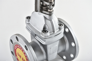 วาล์วประตูสแตนเลสคุณภาพสูง 304/316 รุ่น Z41X SHJD แบบก้านเปิด พร้อมหน้าแปลนแบบ Dark Rod สำหรับน้ำ น้ำมัน และก๊าซ - Product Image 4