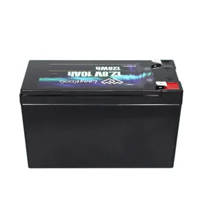 Pin năng lượng mặt trời lifopo4 pin lithium 12.8V 10AH BATTERIE Solaire lithium cho hệ thống điện