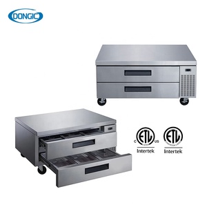 <span class=keywords><strong>Table</strong></span> de travail frigorifique commerciale 110V avec fonction de dégivrage automatique, tiroirs de cuisine et <span class=keywords><strong>table</strong></span> de congélation pour <span class=keywords><strong>chef</strong></span> - Product Image 3