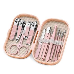 Coffret de manucure cadeau 8 pièces, 14 pièces, 18 pièces, coupe-ongles, ciseaux, outils de soin personnel en métal, coffret de manucure portable de voyage - Product Image 2