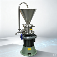 Moulin colloïdal multifonctionnel en acier inoxydable de type vertical pour la fabrication de beurre et de purée de tomates en gros