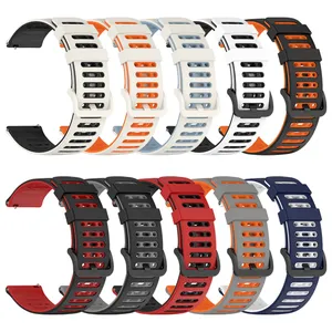 <span class=keywords><strong>Bracelet</strong></span> en silicone 22mm pour Samsung <span class=keywords><strong>Galaxy</strong></span> <span class=keywords><strong>Watch</strong></span> <span class=keywords><strong>3</strong></span> <span class=keywords><strong>Bracelet</strong></span> sport <span class=keywords><strong>45mm</strong></span> 46mm pour Samsung Gear S3 <span class=keywords><strong>Bracelet</strong></span> de remplacement classique - Product Image 3