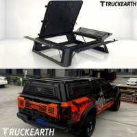 Auvent de camion en aluminium pour Ford, Toyota, GMC, RAM, BYD, Chevrolet TruckEarth, coque de camping-car pour pick-up