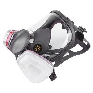 Masque respiratoire intégral en silicone 6800 avec double filtre, vente en gros d'usine - Product Image 6