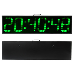 Cheetie Cp28b Ngoài Trời 9 Inch 6 Chữ Số Marathon Thể Thao Sự Kiện Đồng Hồ Đếm Ngược Race Theo Dõi Hẹn Giờ Hai Mặt <span class=keywords><strong>LED</strong></span> Đua Đồng Hồ - Product Image 4