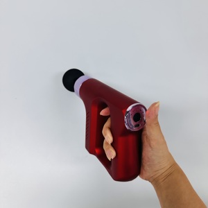 Pistola de Masaje Vibratoria de Bolsillo de 5 Velocidades de Alta Calidad, Pistola de Masaje Profesional para Fascia con 4 Cabezales Ajustables para Uso en el Gimnasio - Product Image 5