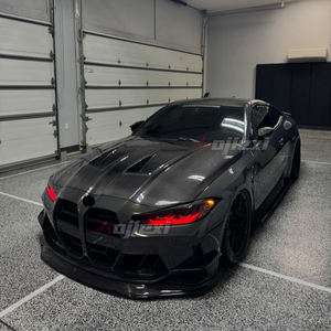 BMW G80 M3 G82 G83 M4 için bir stil karbon Fiber motor kaputu kapağı 2021 + karbon motor kaput kapağı mükemmel kurulum vücut kiti - Product Image 3