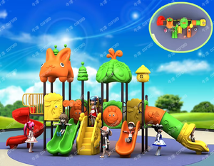 Equipo de Tobogán de Plástico de Nuevo Diseño para Niños, para Parques Infantiles y Jardines, para Parques y Escuelas XW25H60 - Product Image 2