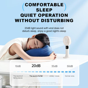Hiện Đại Đơn Giản Trọng Lượng Nhẹ USB Có Thể Sạc Lại Nhỏ Mạnh Mẽ Mini Xách Tay <span class=keywords><strong>Fan</strong></span> 6 Tốc Độ Cá Nhân Cầm Tay Máy Tính Để Bàn <span class=keywords><strong>Fan</strong></span> Với Cơ Sở - Product Image 5