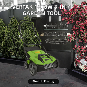Aérateur et <span class=keywords><strong>scarificateur</strong></span> électrique 3-en-1 de 1600W pour <span class=keywords><strong>pelouse</strong></span>, 15 pouces, autoporté, avec sac de collecte et poignée pliable - Product Image 3