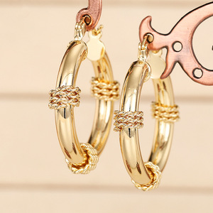 Geometric Hoop Ear <b>Cuff</b> for Women Statement Fashion Ear Jewelry Daily Wear - Product Image 2