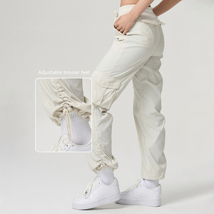 Women's Winter Floral Outdoor Running Formal Work Pants Light Quick-Drying Anti-Pilling Multi-Pocket <strong>Harem</strong> <strong>Trousers</strong> Flat Front - Product Image 6