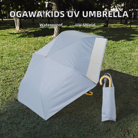 Parapluie de soleil pliable en 3 sections, 8 baleines en acier, avec sac de rangement à chaîne de perles, protection UPF 50+, idéal pour les voyages, la mode et les cadeaux – Vente directe usine