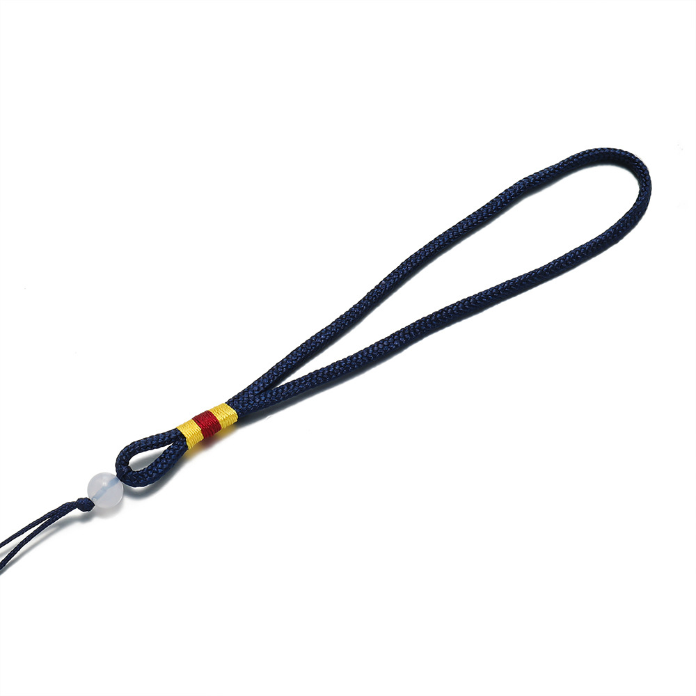 Cordones colgantes antiguos - 5 en azul oscuro