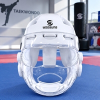 Casque de Taekwondo souple Woosung en promotion – Confort optimal pour l'entraînement de karaté et de Taekwondo