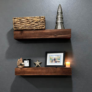 أرفف خشبية عائمة للجدران ، ريفية من أجل الجدار-أرفف خشبية مصنوعة يدويًا للحمام والمطبخ وغرفة المعيشة - Product Image 3
