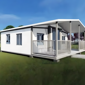 Casa Contenedor de Acero con Panel Sándwich, Diseño Modular Expandible, Impermeable y Transpirable, Villa Moderna para Uso en Apartamentos al Aire Libre - Product Image 1