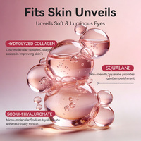 Masque Contour des Yeux Apaisant Bio en Gros pour Usine, Formule Gel Anti-Rides à l'Acide Hyaluronique et au Collagène pour Peaux Sèches
