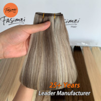 Cheveux de trame populaires de machine d'expédition directe de prolongements personnalisables européens de cheveux vierges disponibles dans diverses couleurs et longueurs