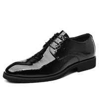 Mocassins à lacets plateforme en cuir véritable, amorti léger, respirants, anti-odeur, doublure en maille rétro, mode automne-hiver