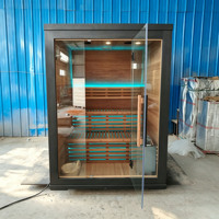 Fabricant de cabines de sauna extérieures, sauna en bois de cèdre rouge sur mesure pour maison, hôtel, resort, spa