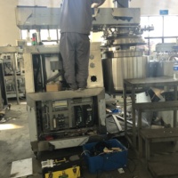 Émulsifiant sous vide haute vitesse à commande PLC Huashang, en promotion, pour crème éclaircissante pour la peau