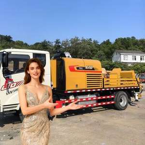 Bomba de Concreto Montada em Caminhão Sany SY5133THBE-C10 Usada de 2020, Certificada para Emissão V da China, em Boa Condição, Pronta para Exportação - Product Image 1