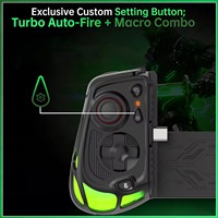 Nuevo Control de Juego Tipo-C 2026 con Doble Vibración y Conector para Auriculares de Cero Latencia