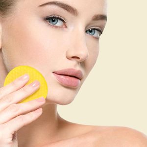 Oem ODM nhãn hiệu riêng Sữa rửa mặt làm sạch sâu chống Ance sáng Kojic axit và nghệ miếng làm sạch - Product Image 5