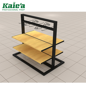 Çift tek taraflı süpermarket rafları çelik raflar süpermarket rafı ekran - Product Image 4