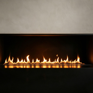 Cheminée à éthanol Inno-living Fire 60cm-250cm, unité décorative d'intérieur pour maisons (compatible Google Voice) - Product Image 1