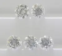 VS Clarity G Color Natural Loose Brilliant Cut Round Diamond