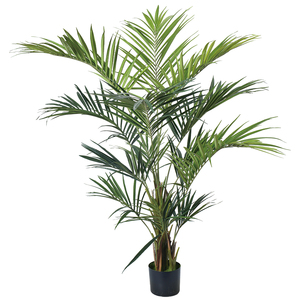 Palmera <span class=keywords><strong>Kentia</strong></span> <span class=keywords><strong>Artificial</strong></span> para Interiores, Arbustos Artificiales Ecológicos Resistentes a los Rayos UV, Tamaño Personalizado, Material de Alambre de Acero de Alta Calidad y PE - Product Image 3