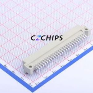 3511248BMRS0BNA1 Board-to-Board & Backplane Connector Bent Lead Through Hole,P=2.54mm Connector 48P 2.54mm Right Angle Insert 2 - Product Image 2