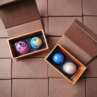 Boîtes de papier d'emballage de chocolat magnétiques personnalisées de haute qualité avec bonbon nouveau design pour un look haut de gamme