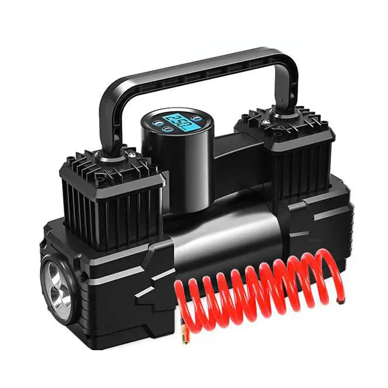 Factory Direct Supply of Competitive Dual-cylinder High-power Portable 12v Air Compressors for Car Tire